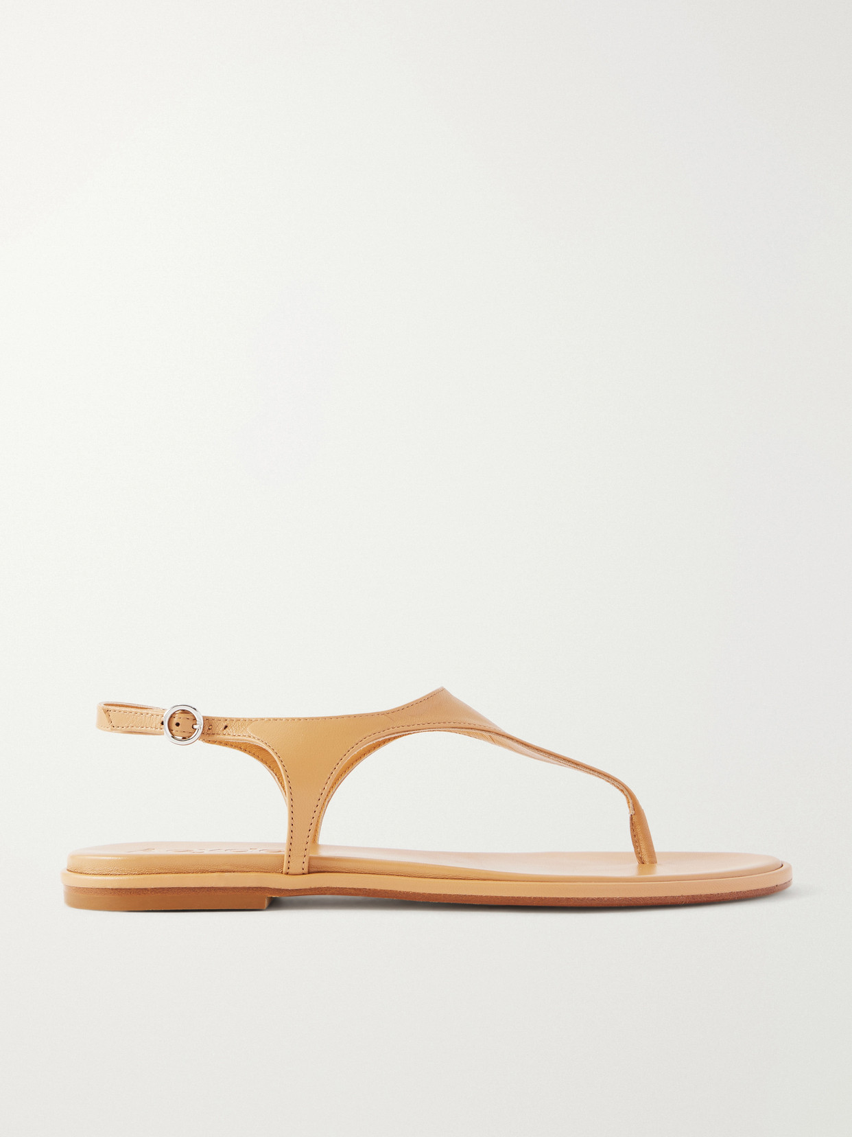 Aeyde Raine Leather Thong Sandals In Multi