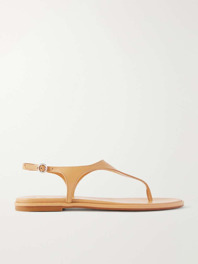 aeyde Raine Leather Thong Sandals