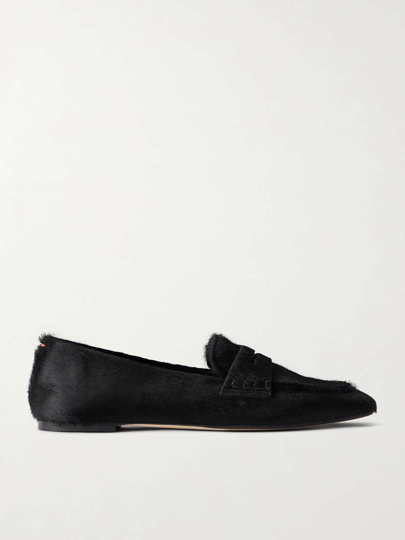 aeyde Alfie Pony Hair Loafers