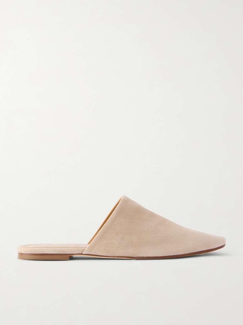 aeyde Rega Suede Slides | Thumbnail 7 aeyde Rega Suede Slides | Thumbnail 7