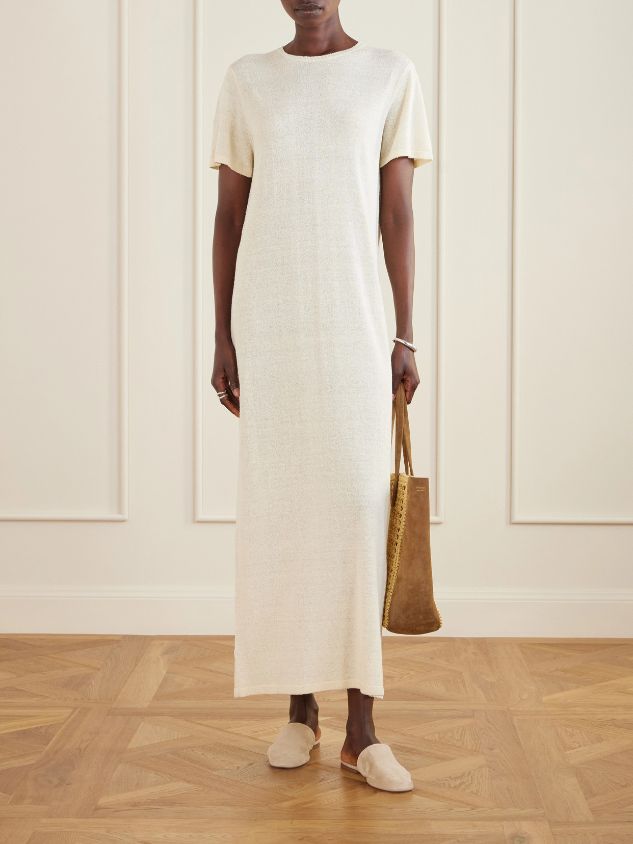Aeyde Rega Mule In Neutral