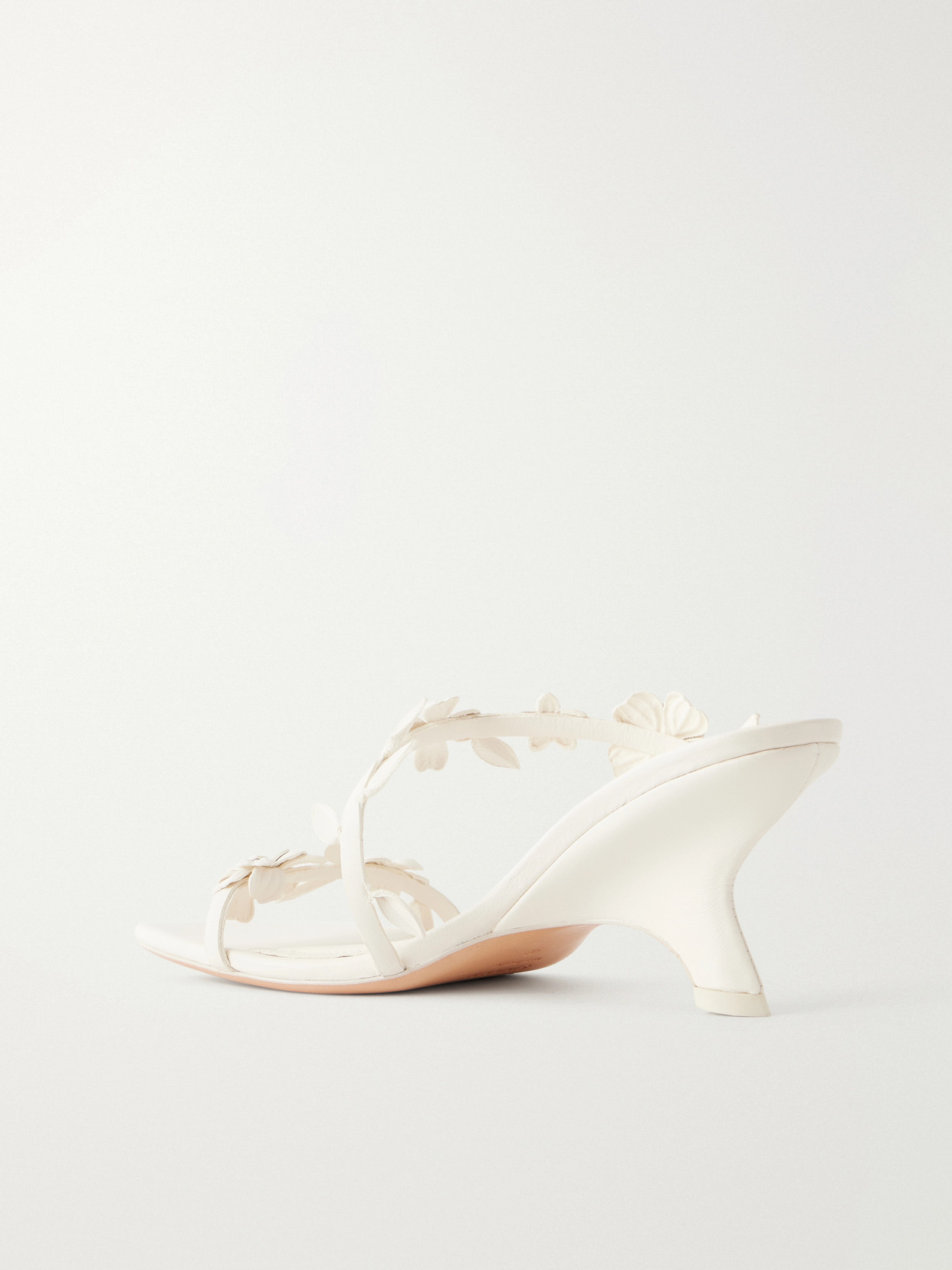 Willow Floral-Appliquéd Sandals