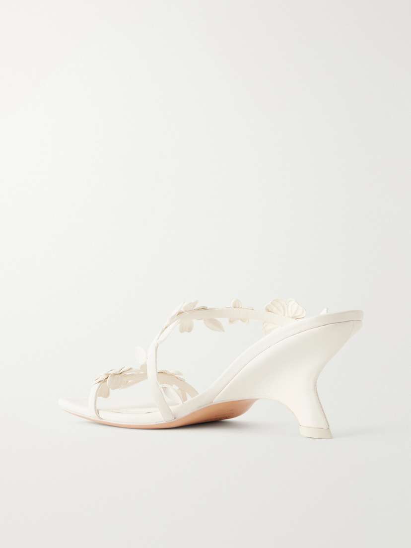 Simkhai Willow Floral-appliquéd Leather Sandals | Thumbnail 3 Simkhai Willow Floral-appliquéd Leather Sandals | Thumbnail 3