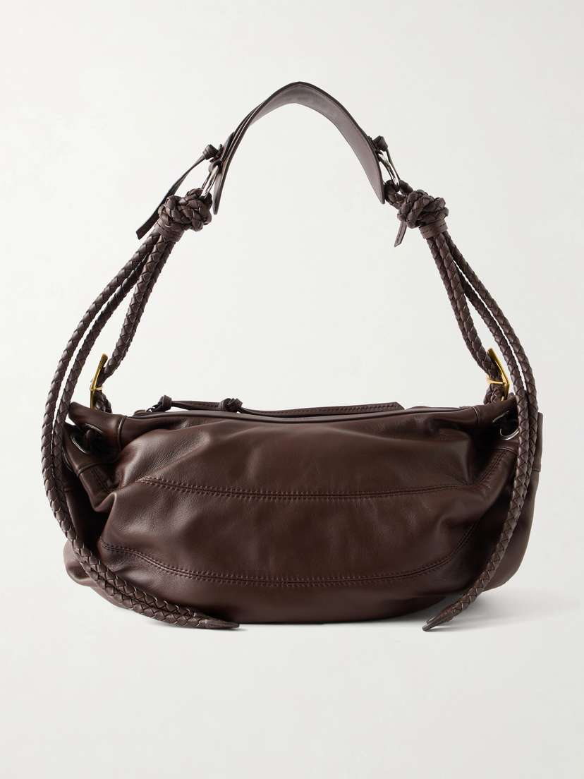 Isabel Marant Maia Medium Braided Leather Shoulder Bag