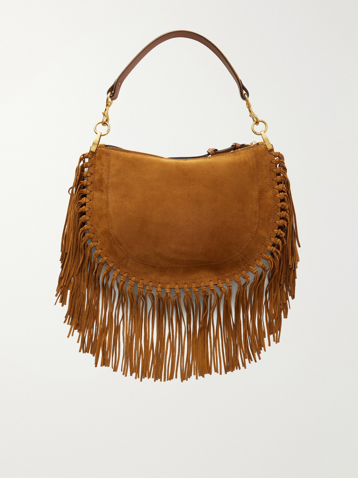 Oskan Soft Fringed Shoulder Bag