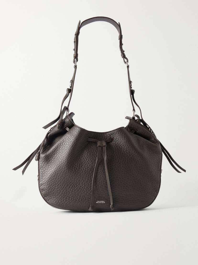 Isabel Marant Bolton Tasseled Textured-leather Shoulder Bag | Thumbnail 7 Isabel Marant Bolton Tasseled Textured-leather Shoulder Bag | Thumbnail 7
