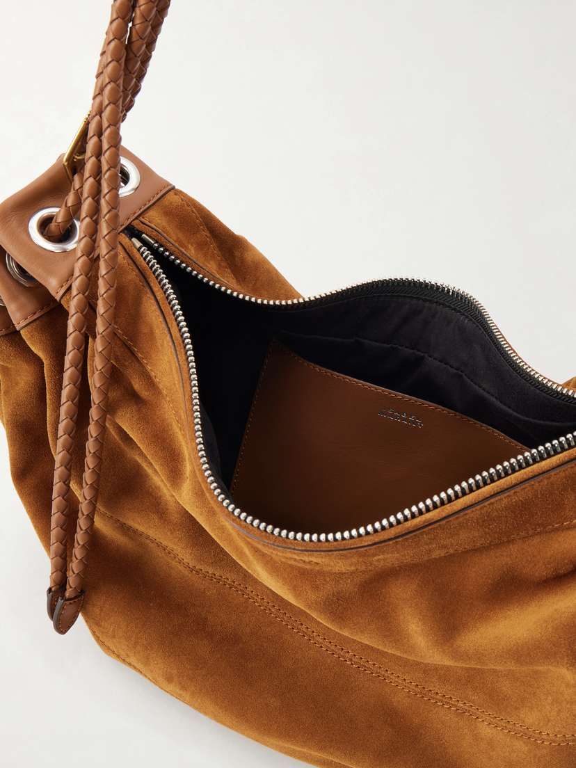 Isabel Marant Maia Large Braided Suede Shoulder Bag | Thumbnail 6
