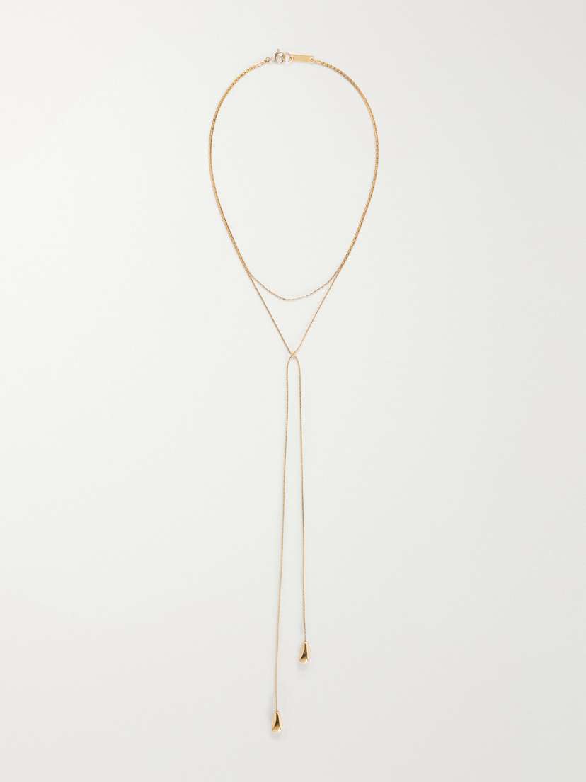 Isabel Marant Shiny Day Gold-tone Necklace