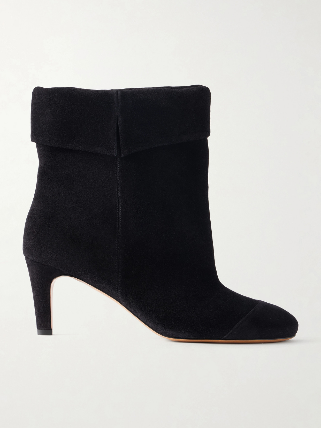 Isabel Marant Eldra Suede Ankle Boots In Black