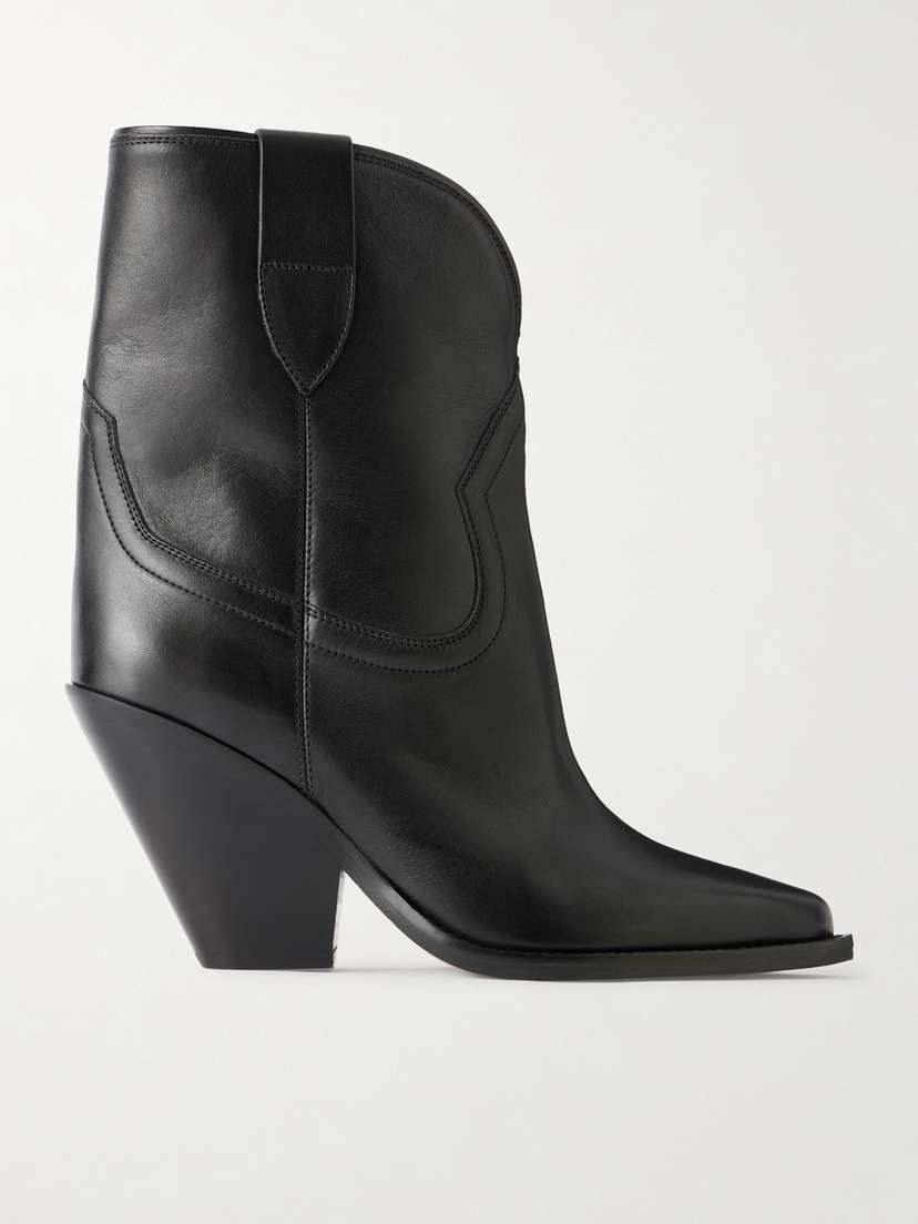 Isabel Marant Leyane Leather Ankle Boots | Thumbnail 6 Isabel Marant Leyane Leather Ankle Boots | Thumbnail 6