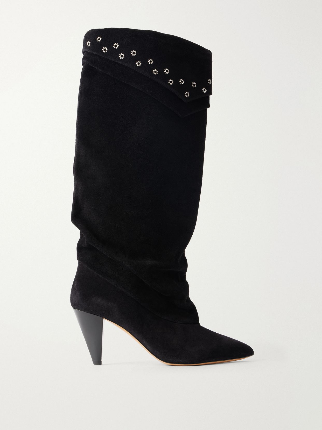 lezra embellished suede ankle boots