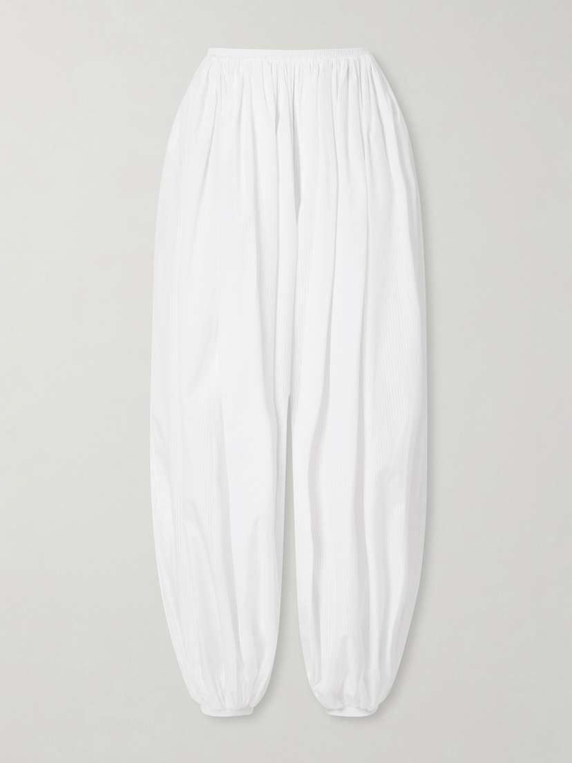 Alaïa Striped Cotton-poplin Balloon Pants | Thumbnail 5 Alaïa Striped Cotton-poplin Balloon Pants | Thumbnail 5