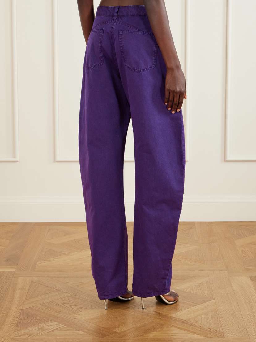 Alaïa Mid-rise Wide-leg Jeans | Thumbnail 4 Alaïa Mid-rise Wide-leg Jeans | Thumbnail 4