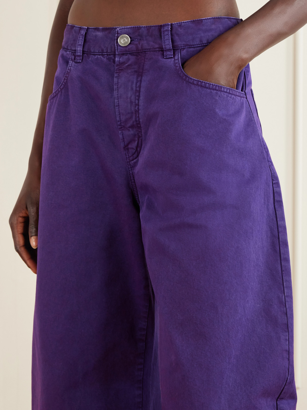 Alaïa - Mid-Rise Wide- Leg