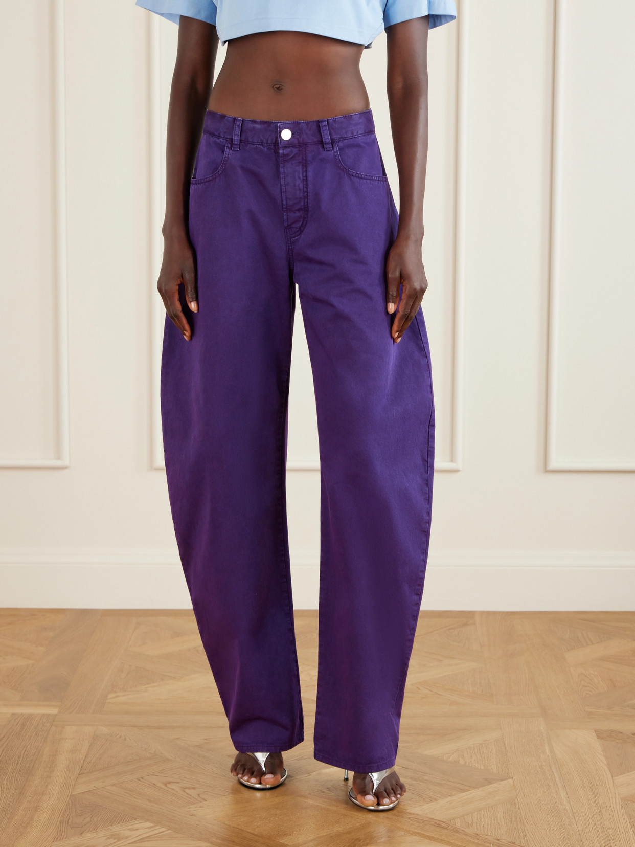 Alaïa - Mid-Rise Wide- Leg