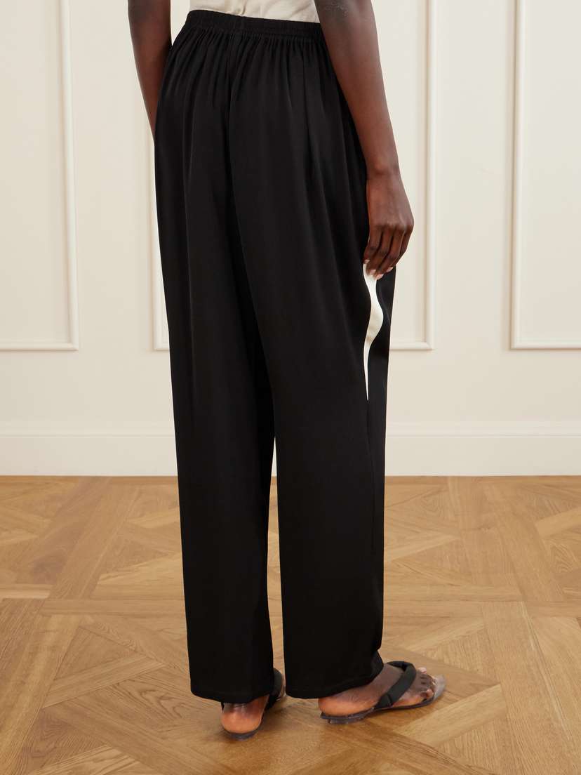 Alaïa Striped Cady Straight-leg Pants | Thumbnail 4
