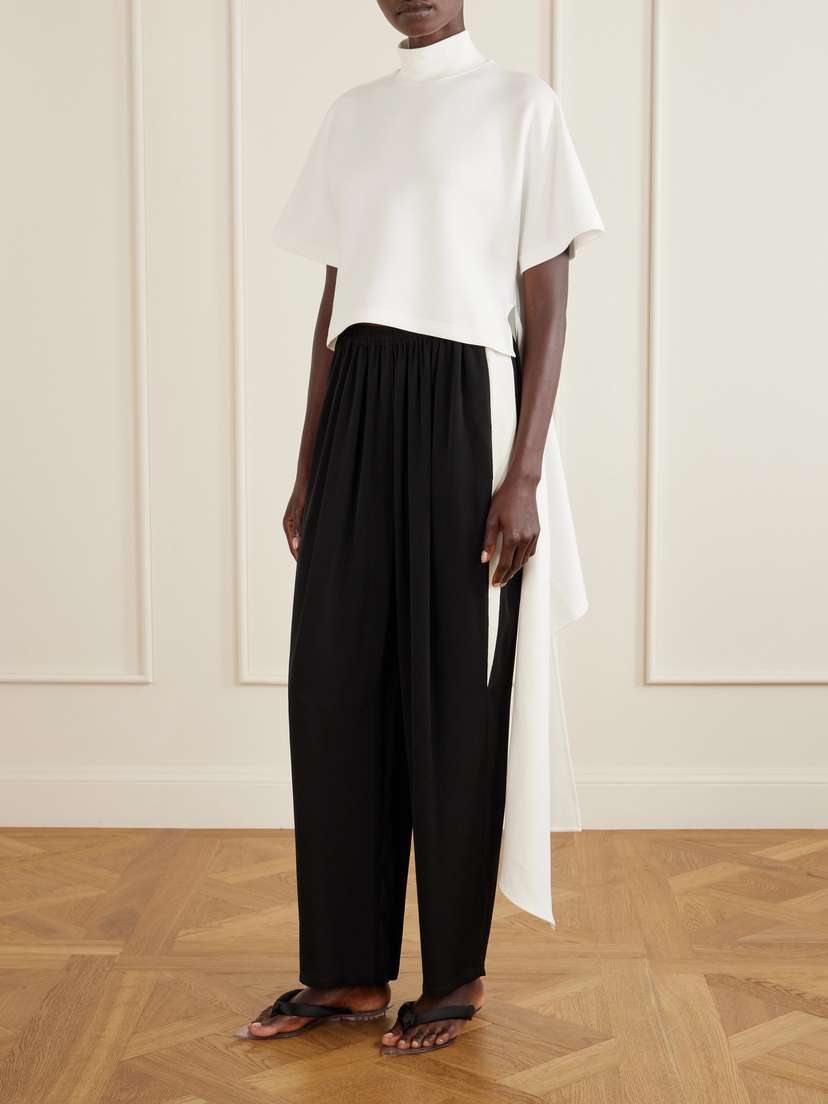 Alaïa Striped Cady Straight-leg Pants | Thumbnail 2