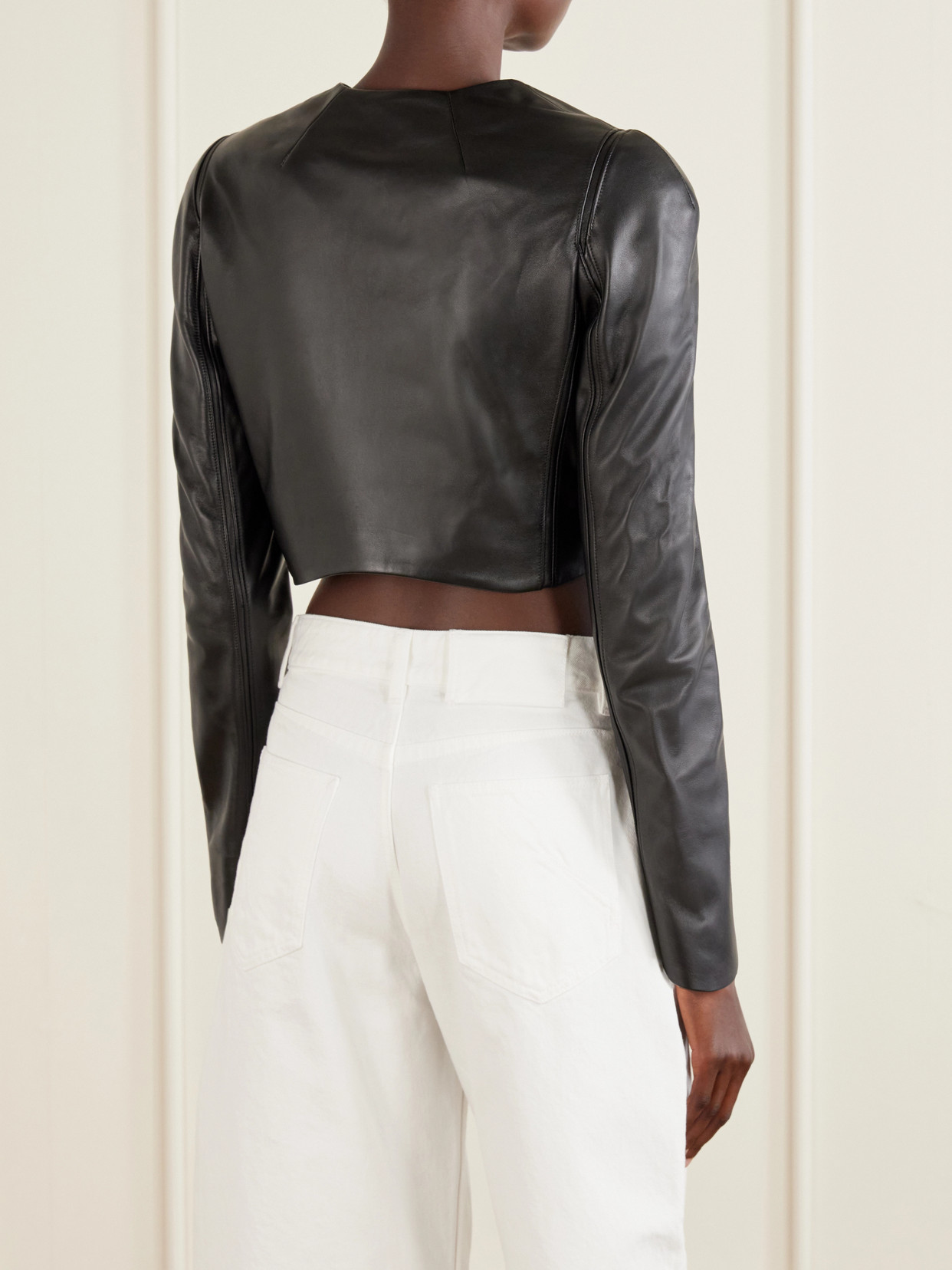 Alaïa - Leather Biker Jacket