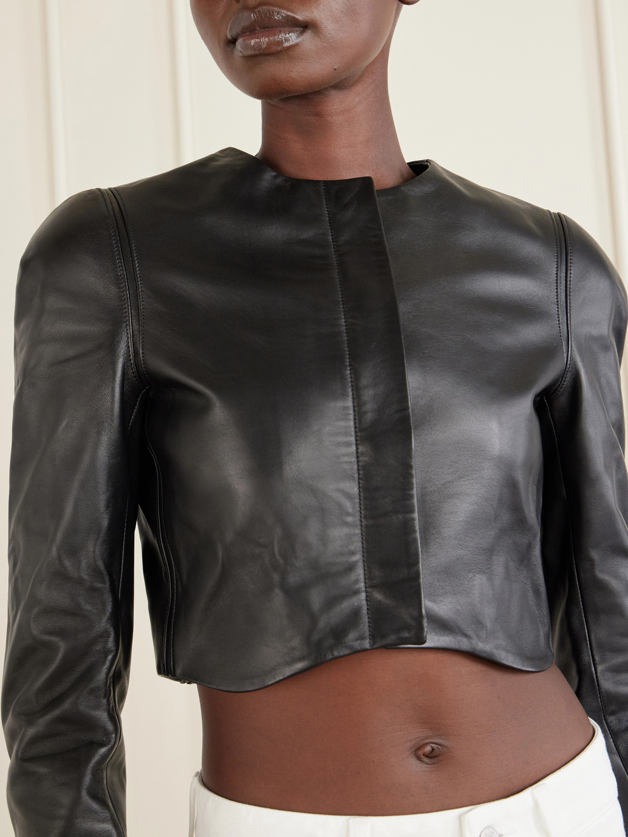 Alaïa - Leather Biker Jacket