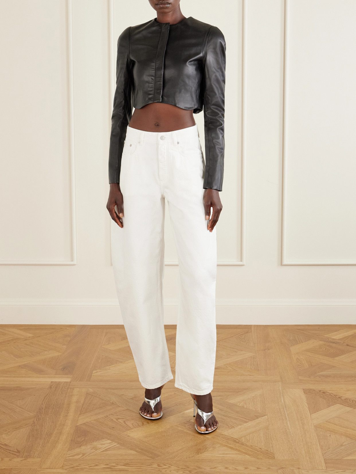 Alaïa - Leather Biker Jacket