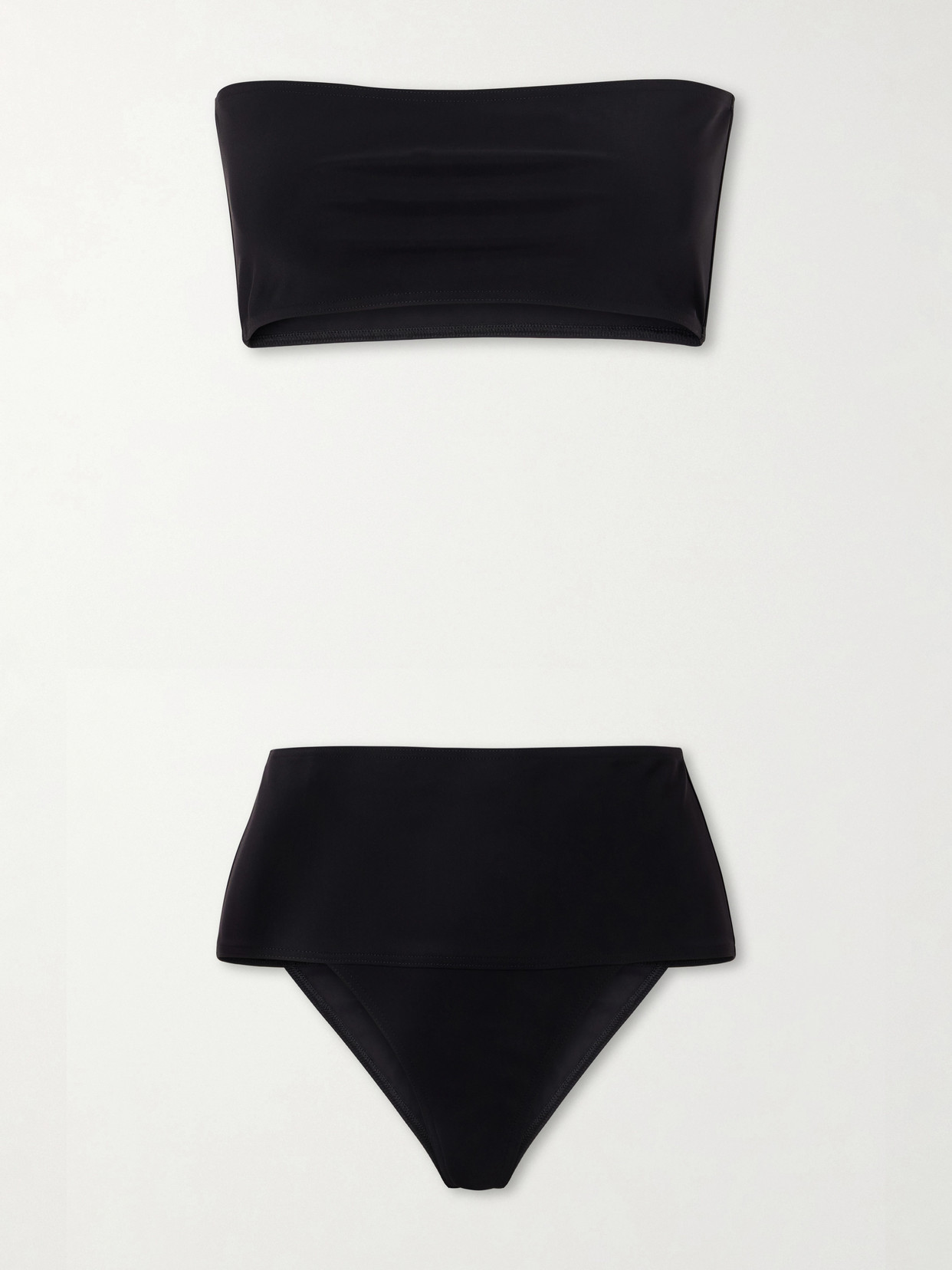 Alaïa Stretch-jersey Bikini In Black