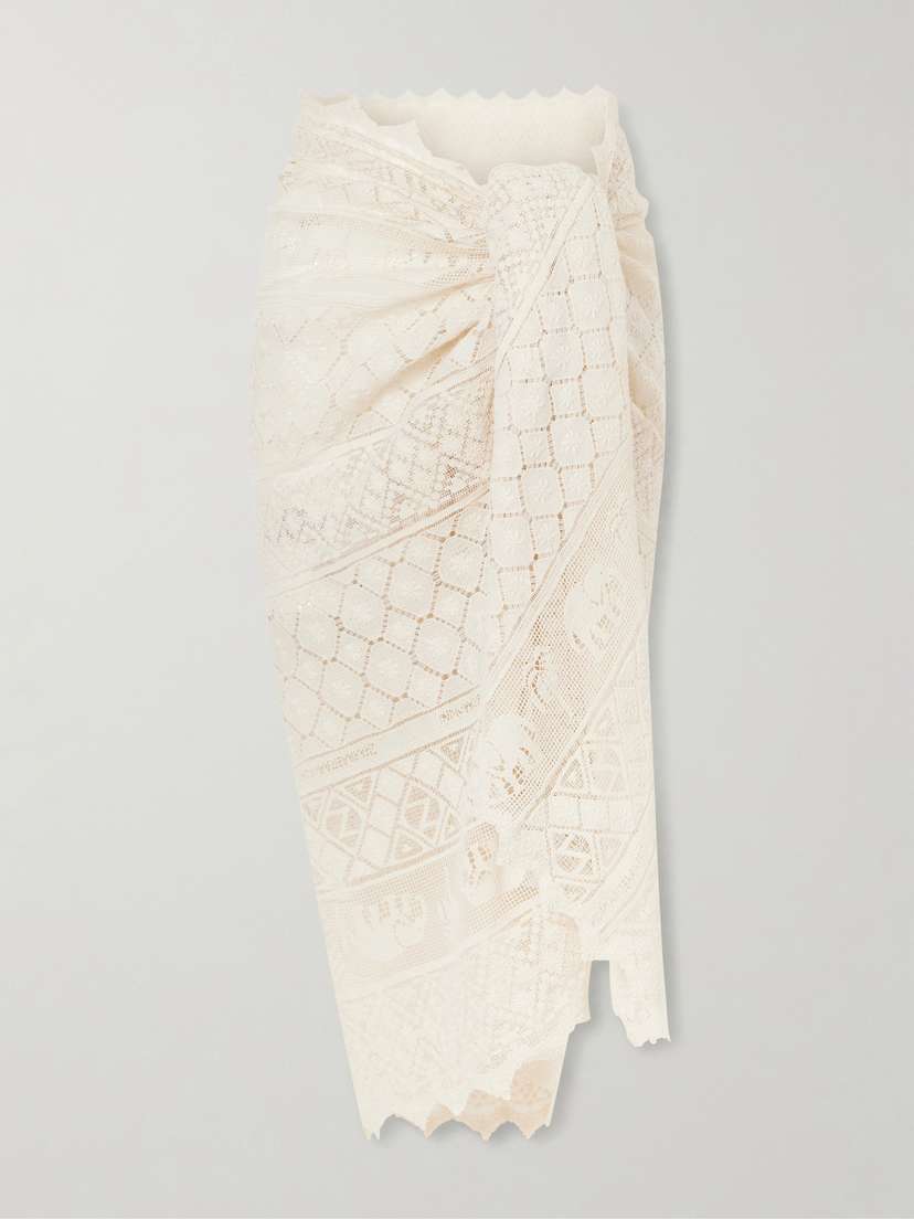 Zimmermann Crocheted Cotton Pareo
