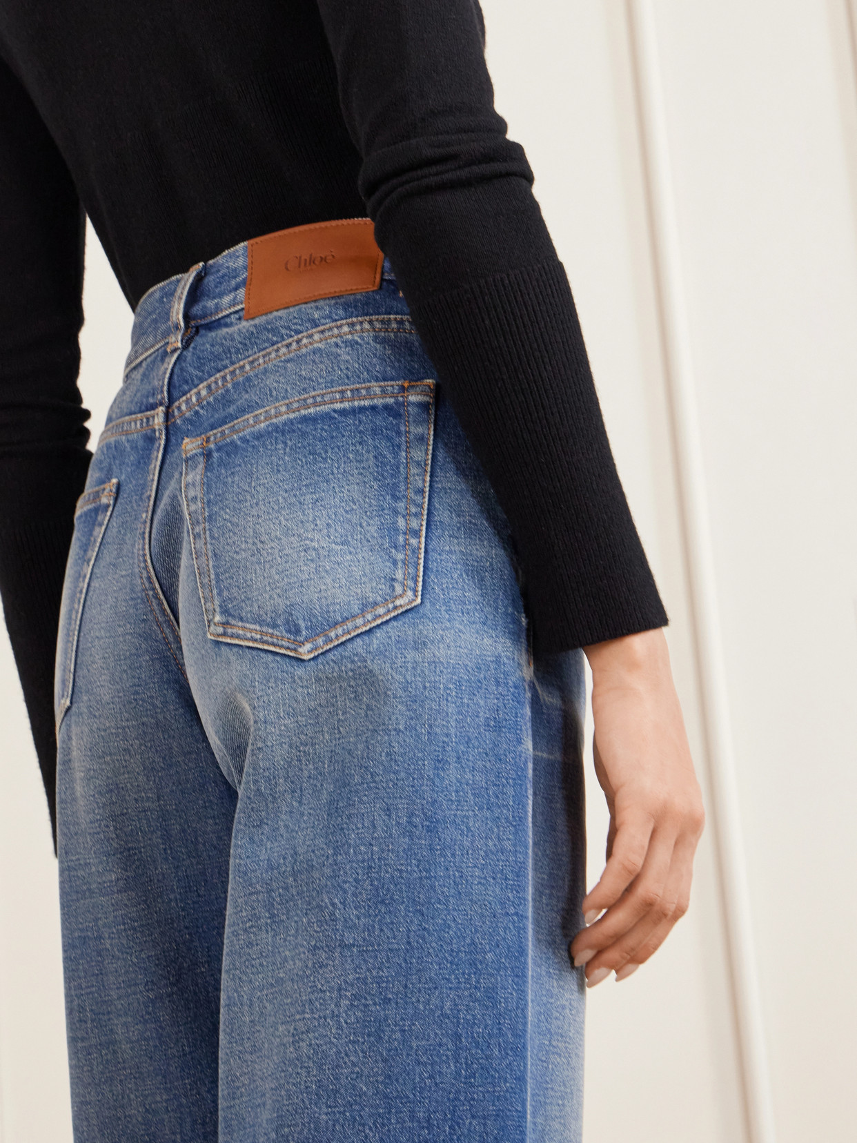 Chloé - High-Rise Wide- Leg
