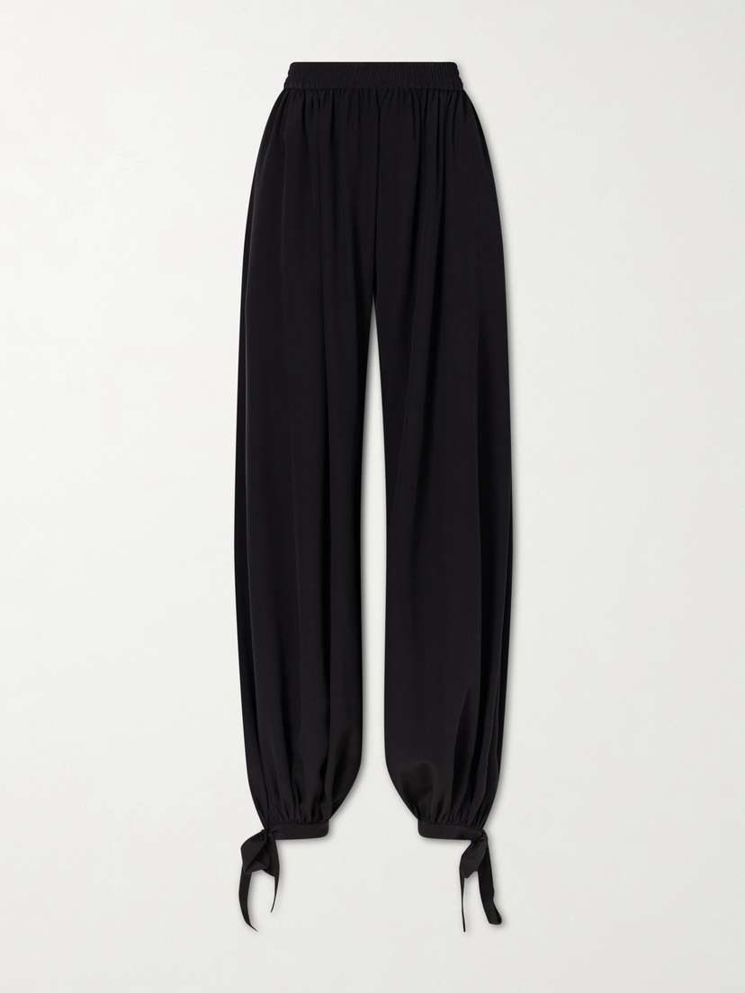 Chloé Silk Crepe De Chine Balloon Pants