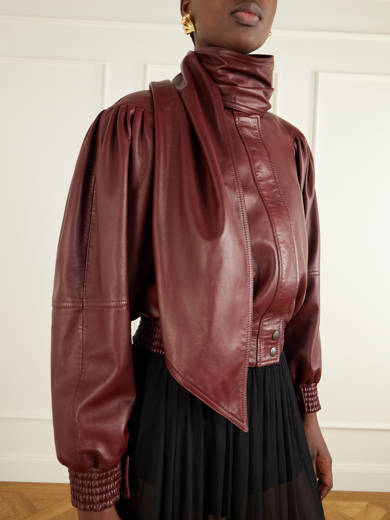 Chloé - Scarf-Detail Jacket