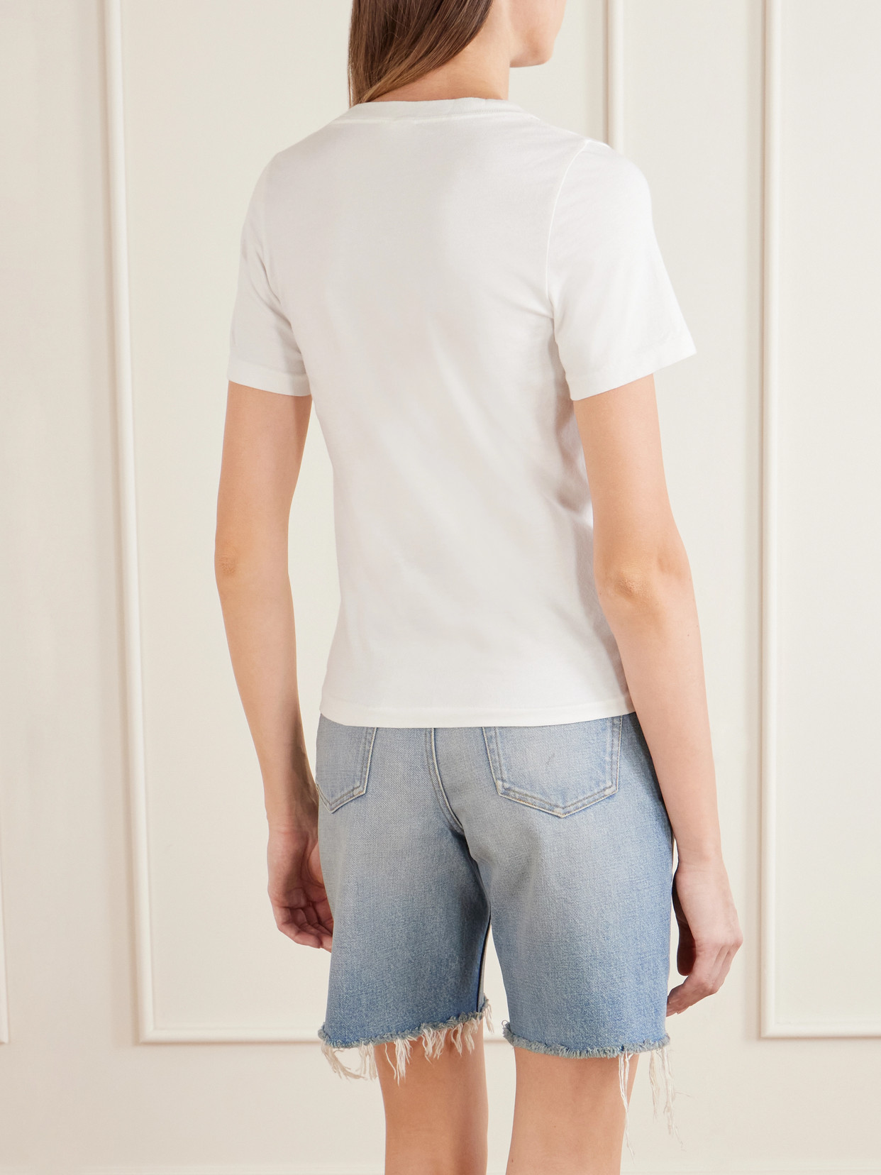 Chloé - Printed Cotton-Jersey T-Shirt