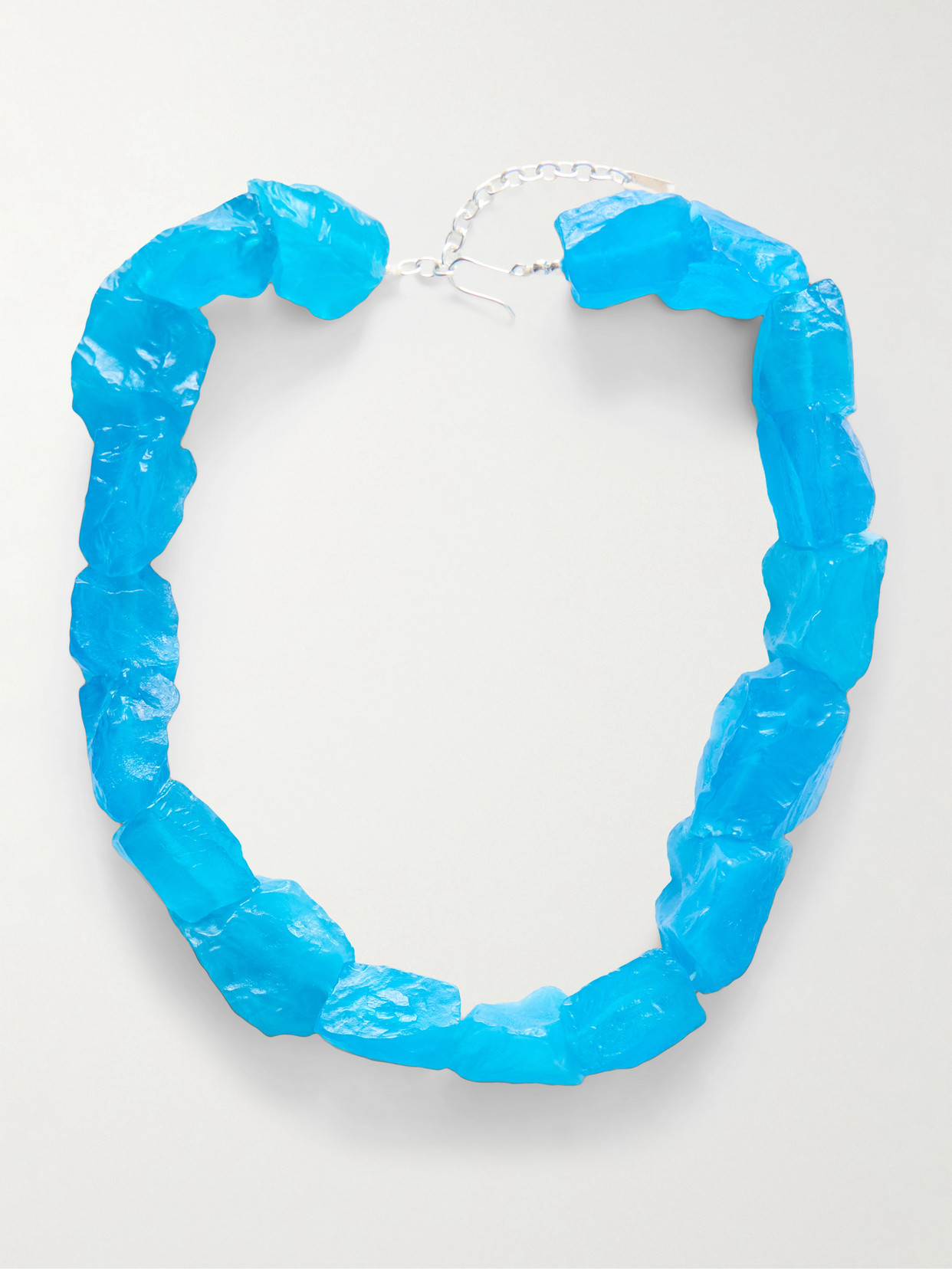 Completedworks Resin Necklace In Blue