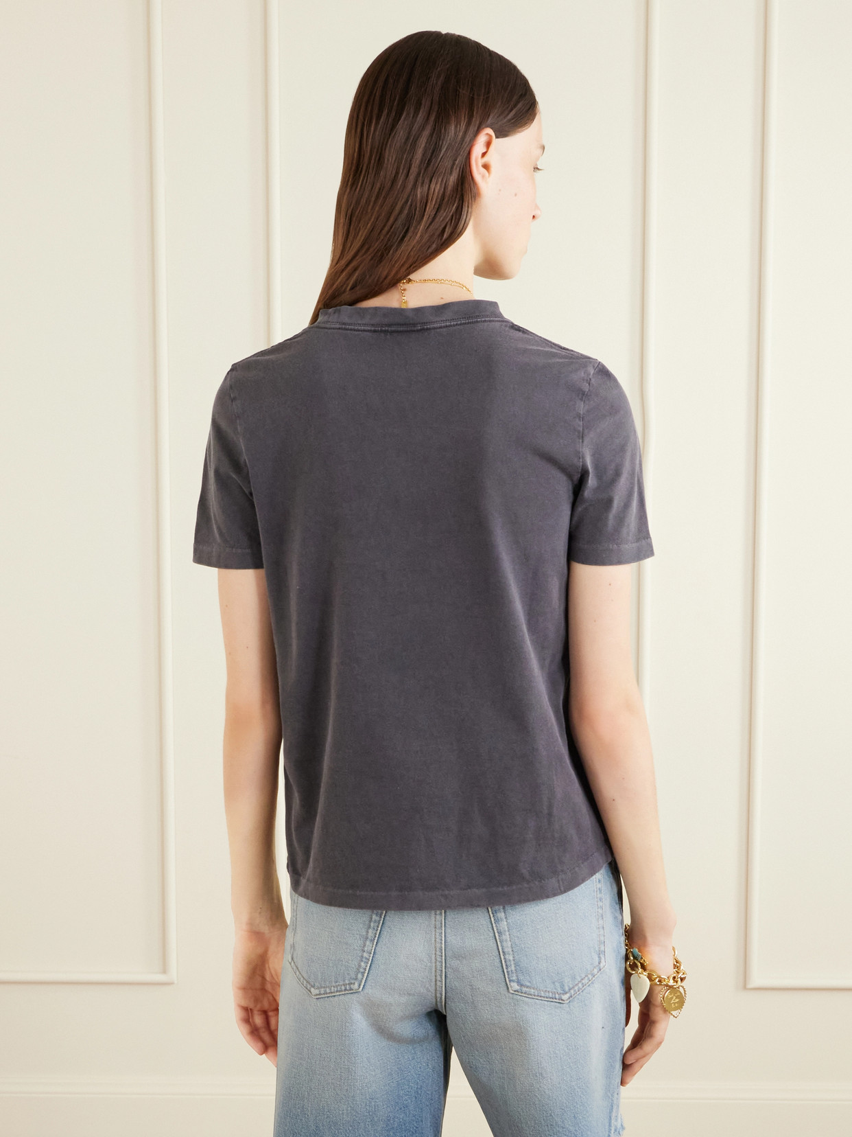 Chloé - Printed Cotton-Jersey T-Shirt
