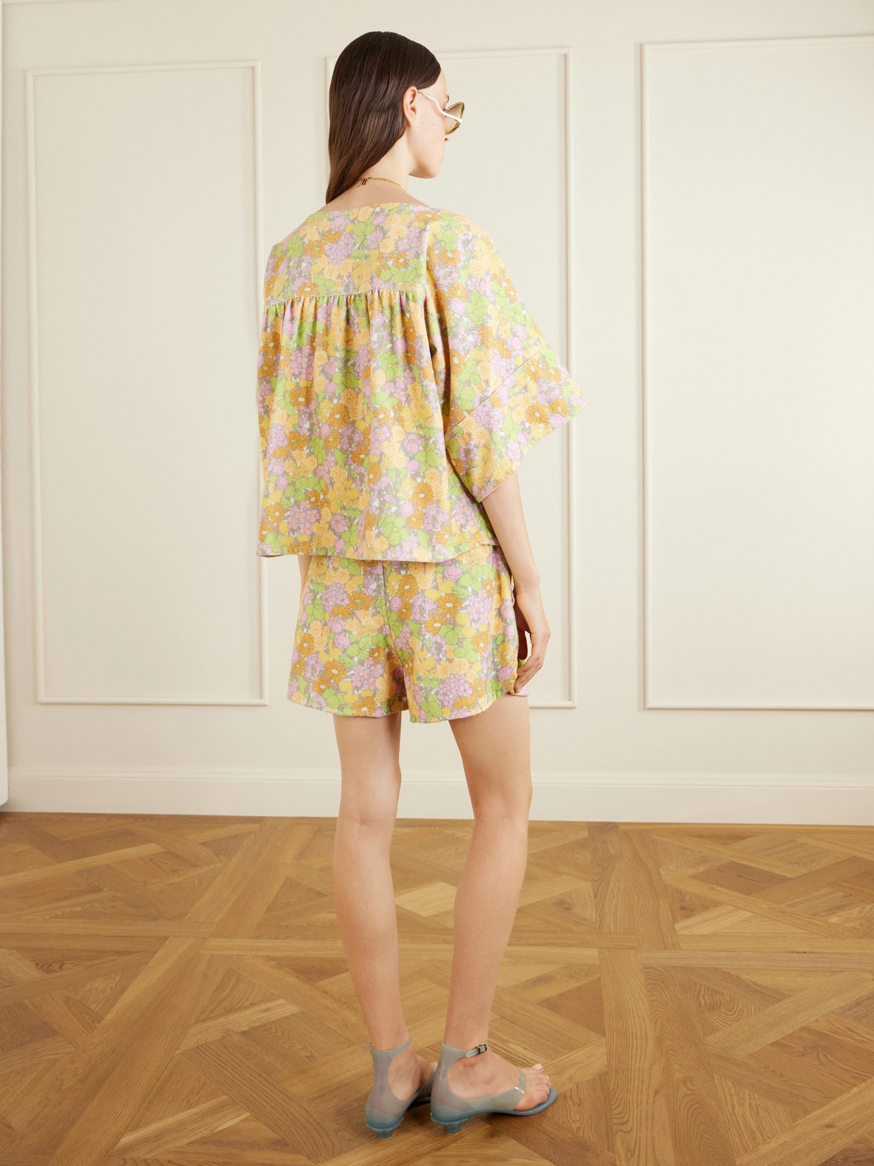 Chloé - Flower-Print Cotton Tunic