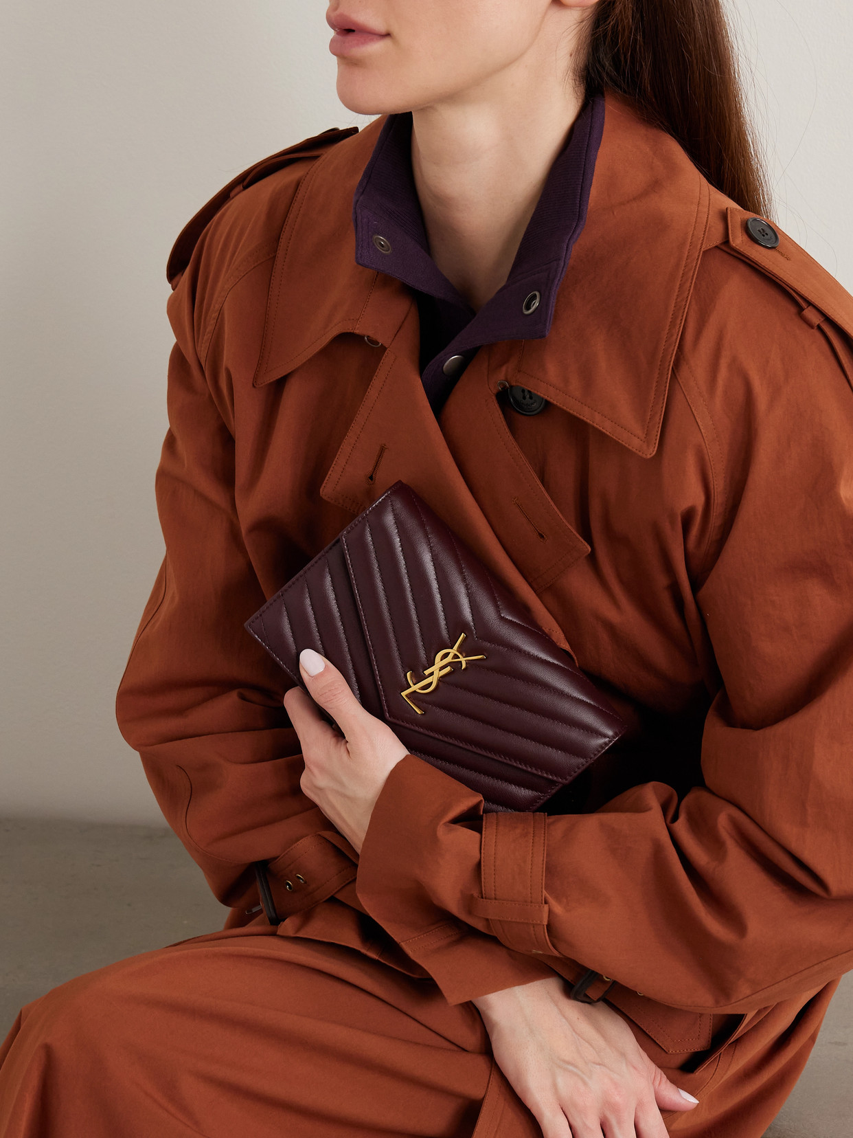 Cassandre Matelassé Shoulder Bag