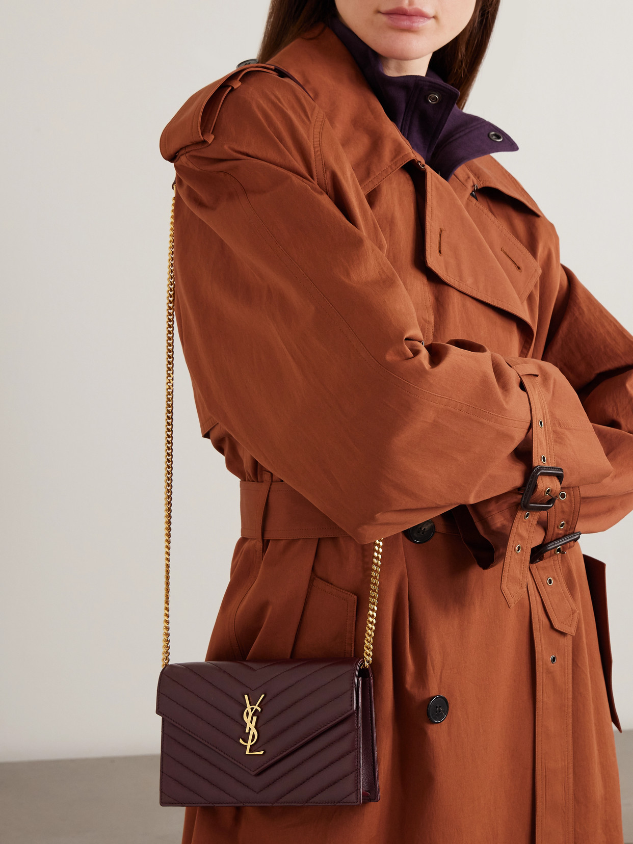Cassandre Matelassé Shoulder Bag