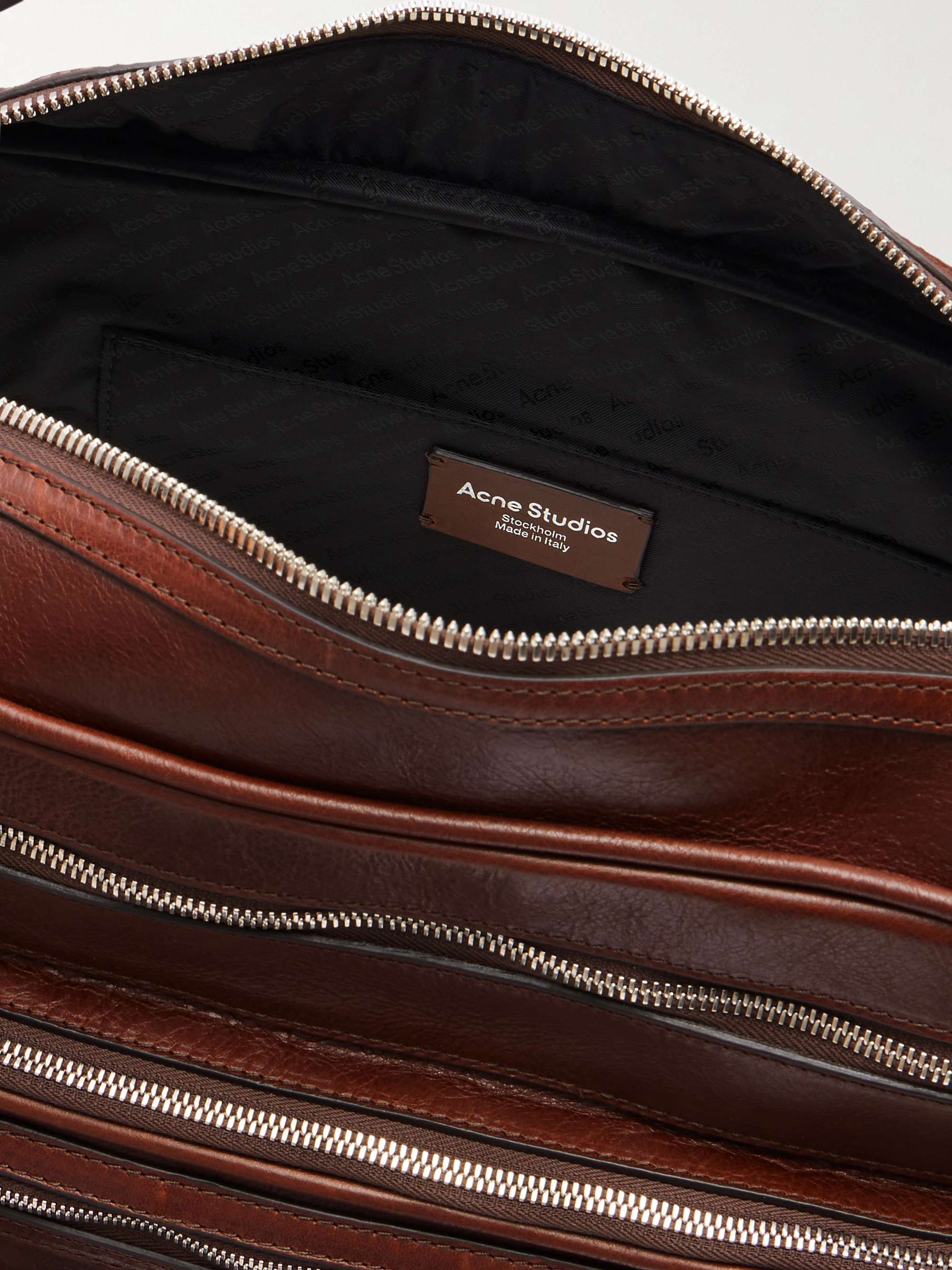 ACNE STUDIOS Camero Camera leather shoulder bag | NET-A-PORTER