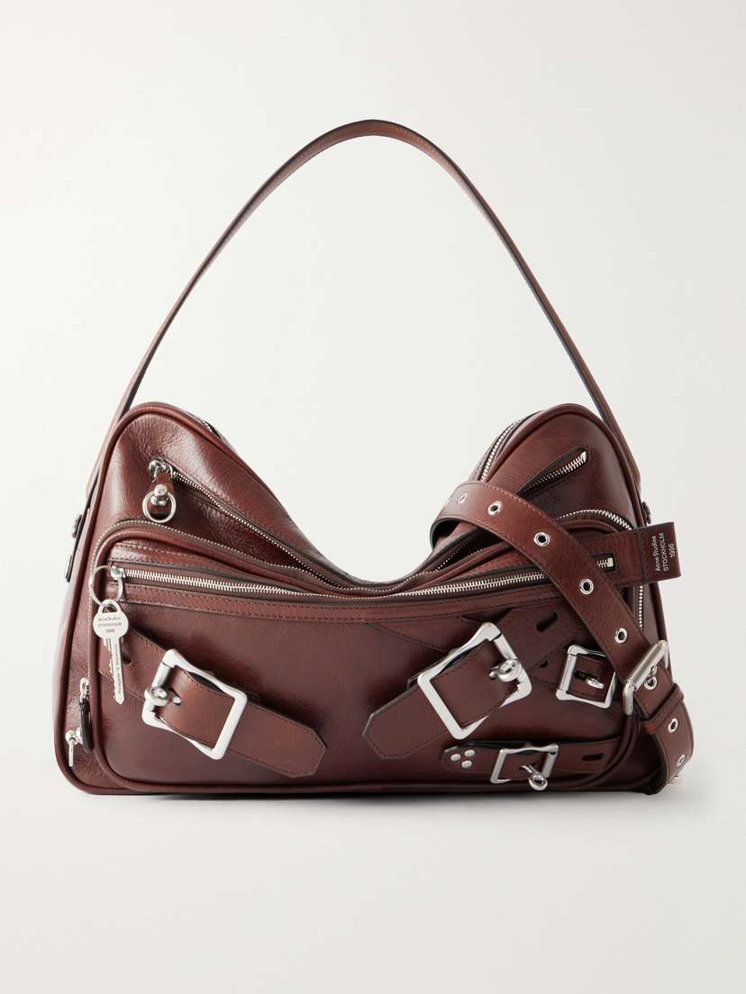 Acne Studios Camero Camera Leather Shoulder Bag - Women's Bags