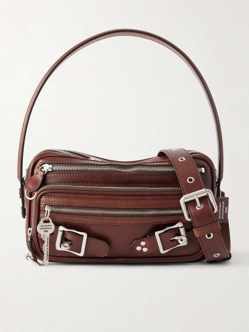 Acne Studios Camero Party Leather Shoulder Bag