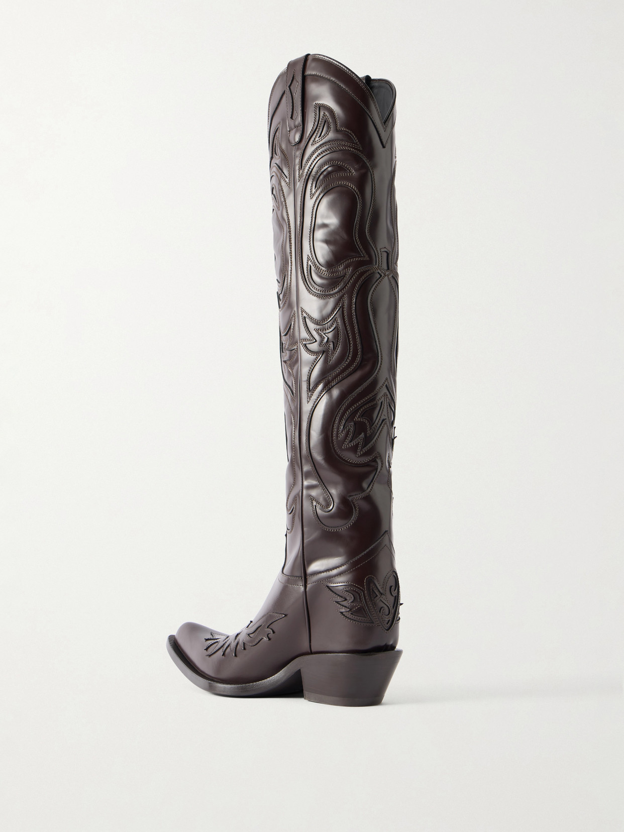 Leather Knee Boots