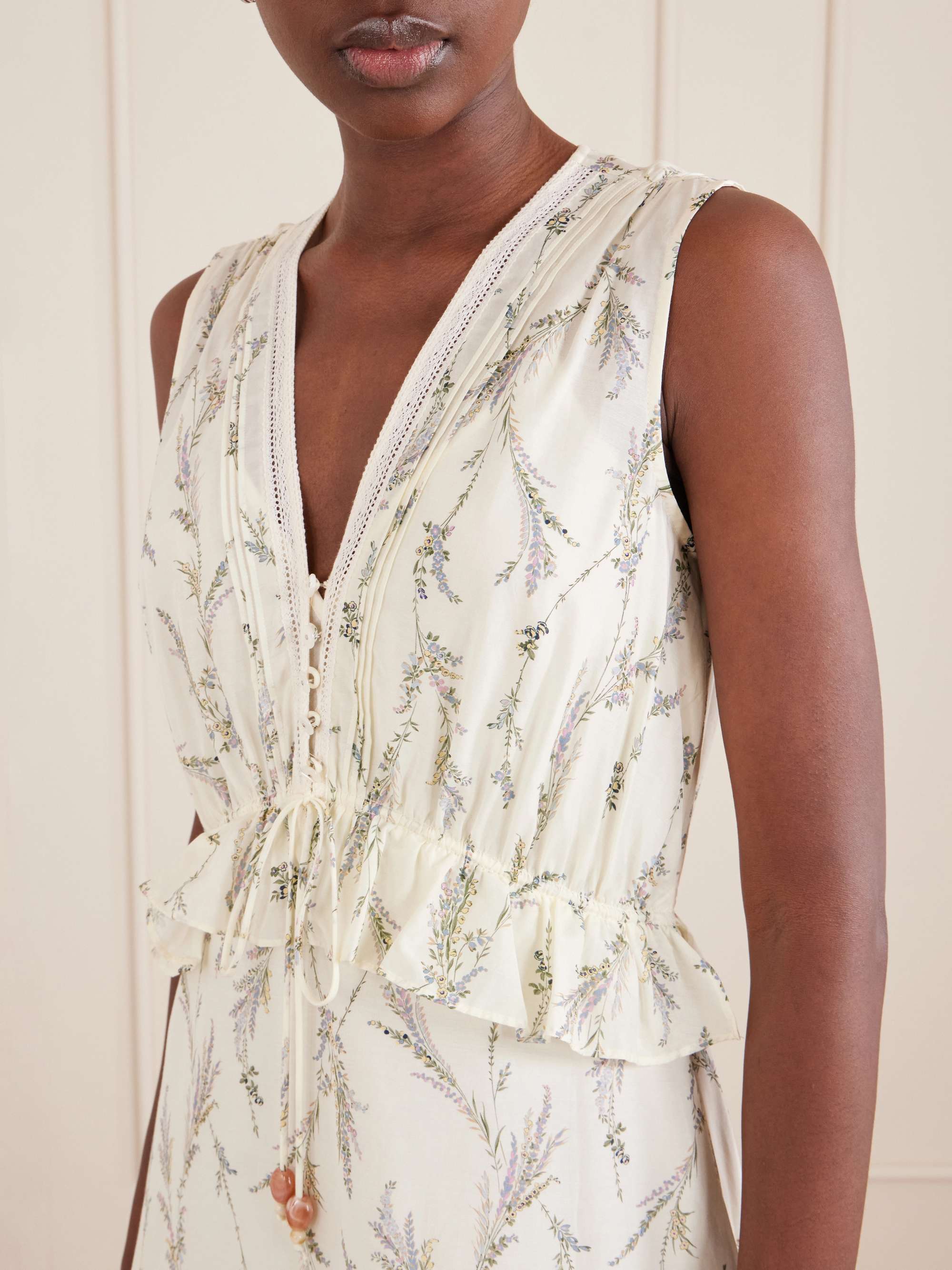 veronica beard hope embroidered maxi dress Veronica Beard Izaren Halter Maxi Dress | Cactus main image 1