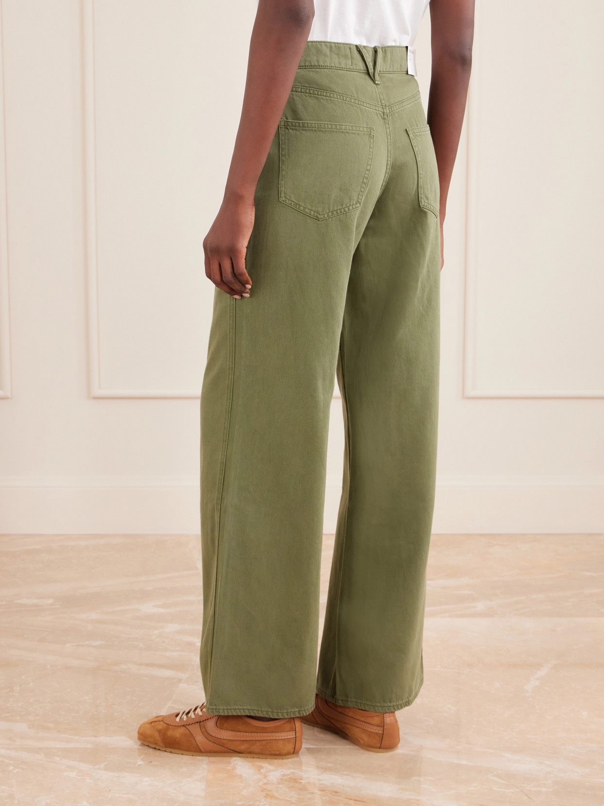 Kasey Mid-Rise Wide- Leg