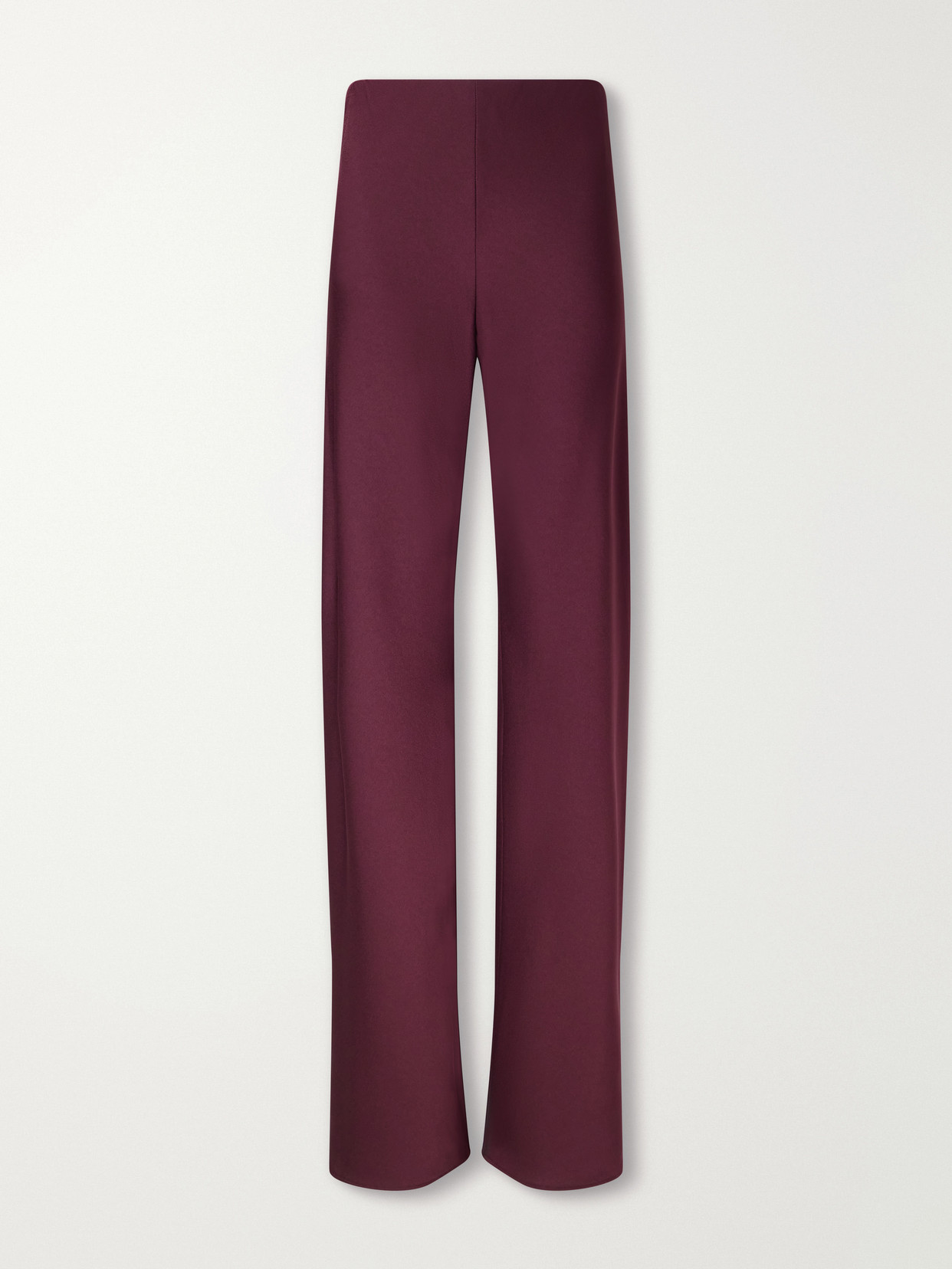 Veronica Beard Braddock Satin Wide-leg Pants In Multi