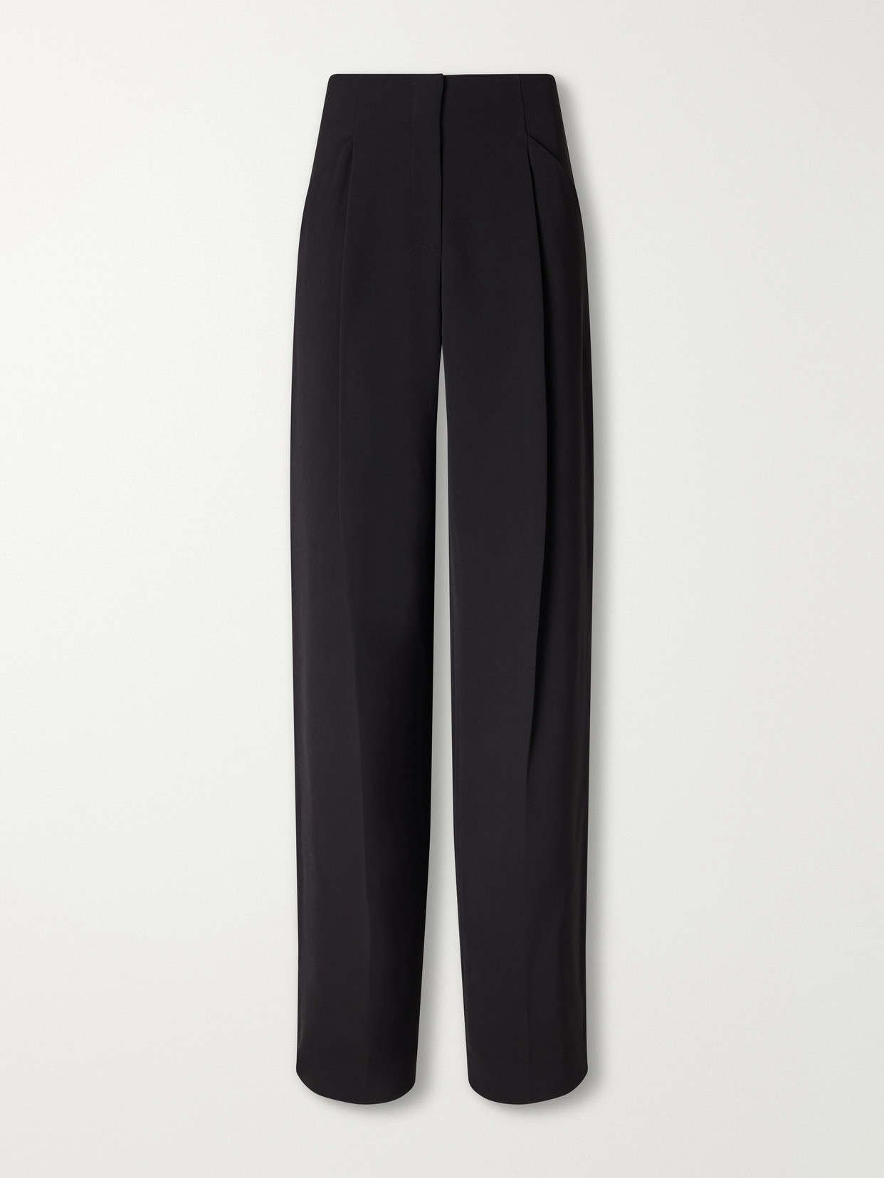 Veronica Beard Kenneth Stretch-crepe Wide-leg Pants In Multi