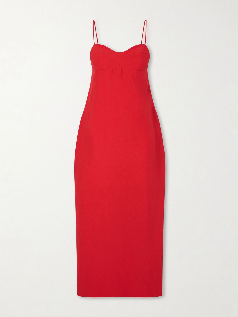 Cotton midi dress