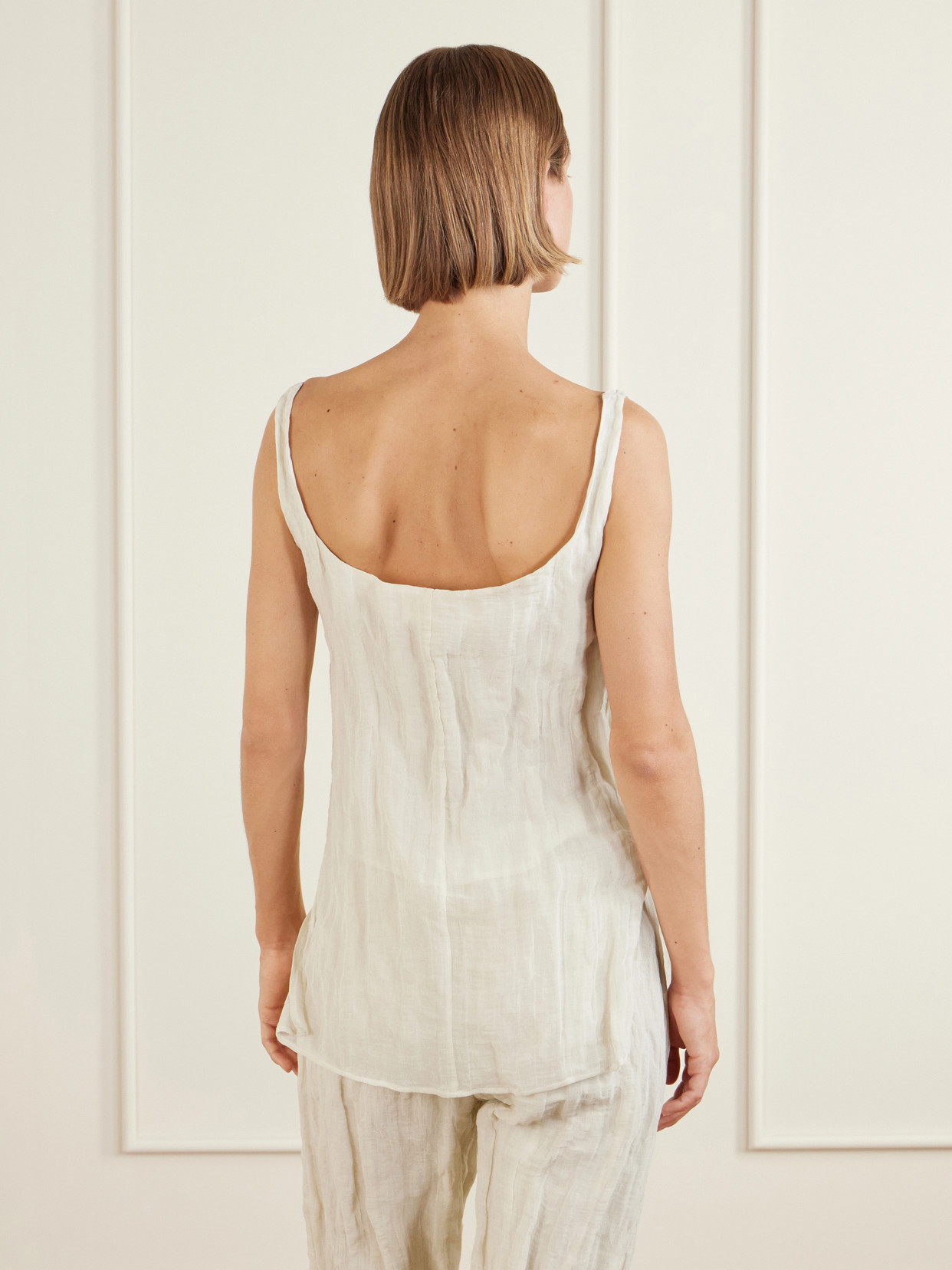 Róhe - Cotton-Blend Tank Top