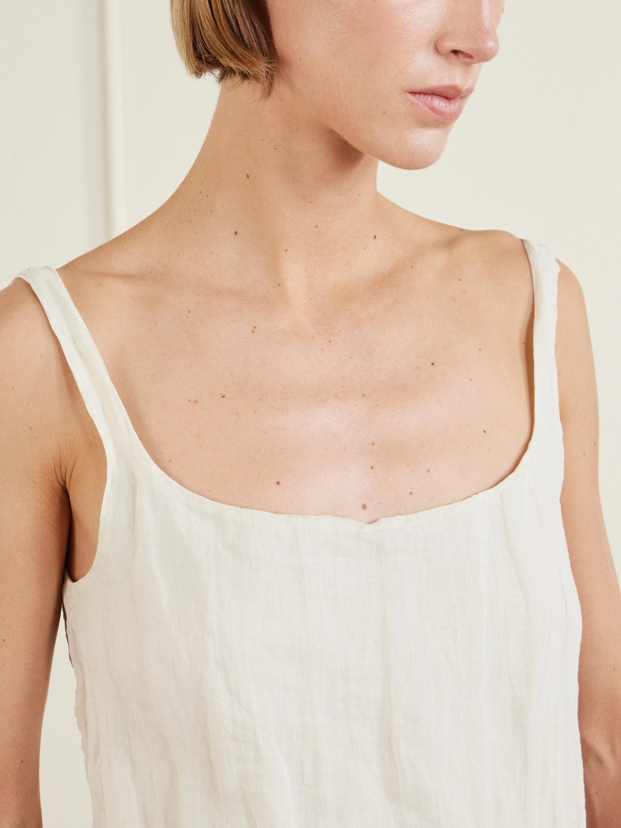 Róhe - Cotton-Blend Tank Top