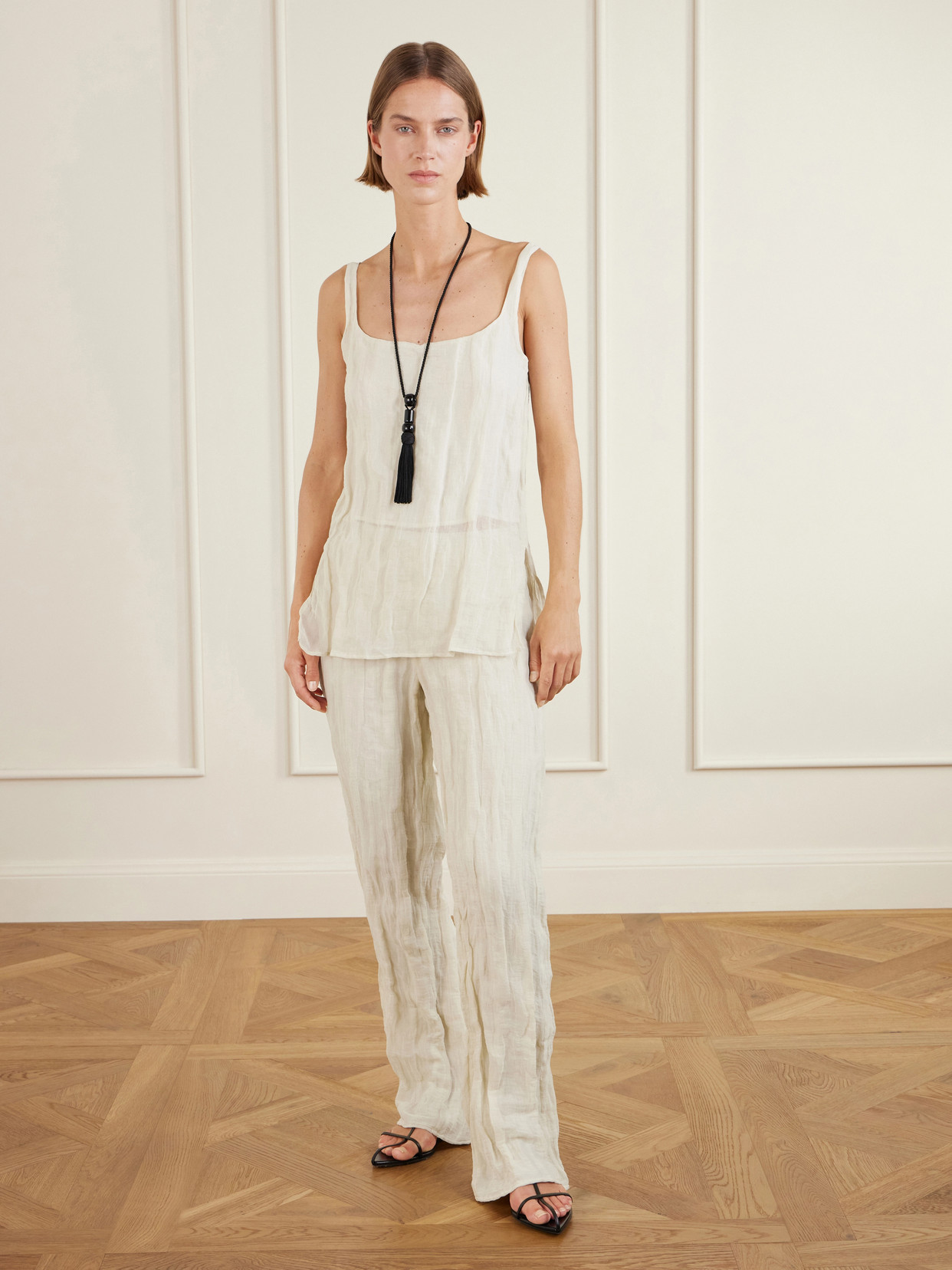 Róhe - Cotton-Blend Tank Top