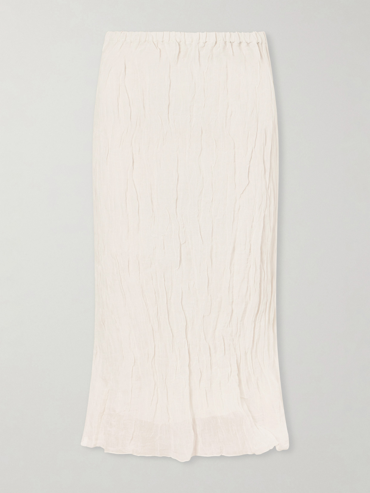 Róhe - Crinkled Metallic Cotton-Blend Midi