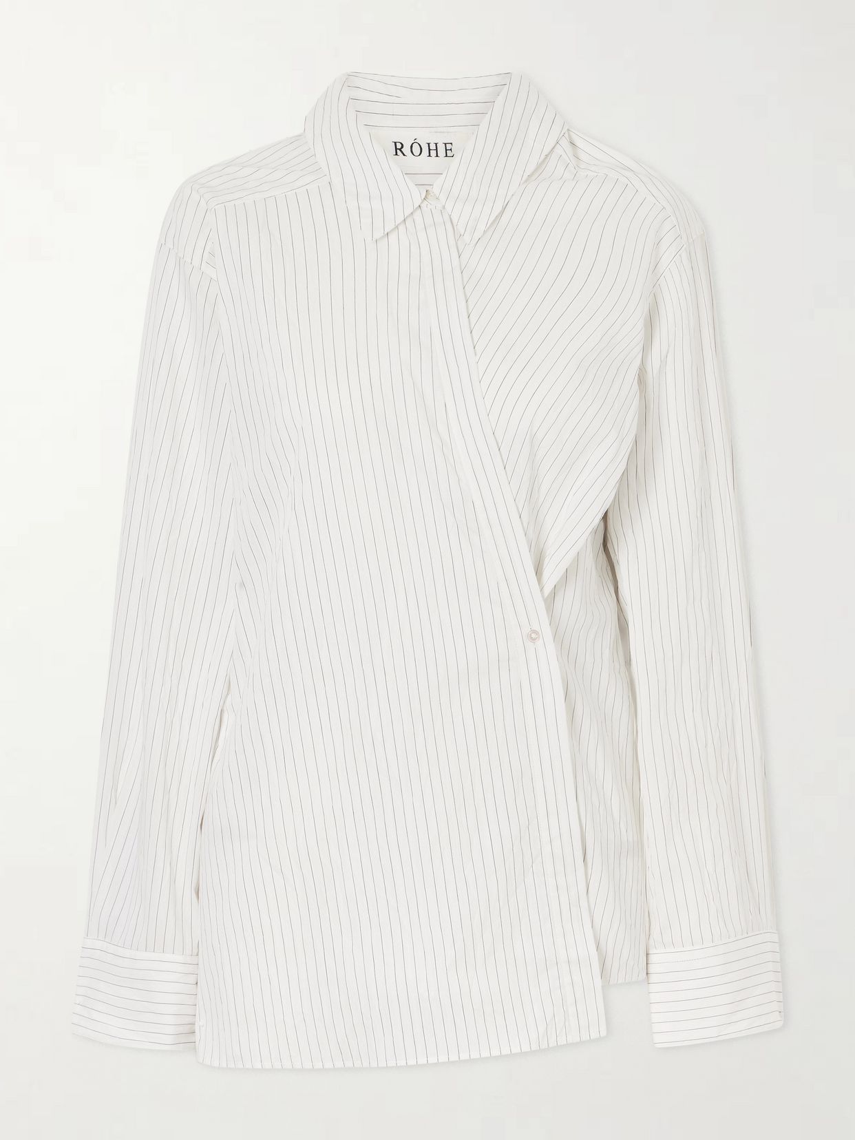 RÓHE Striped crepon shirt