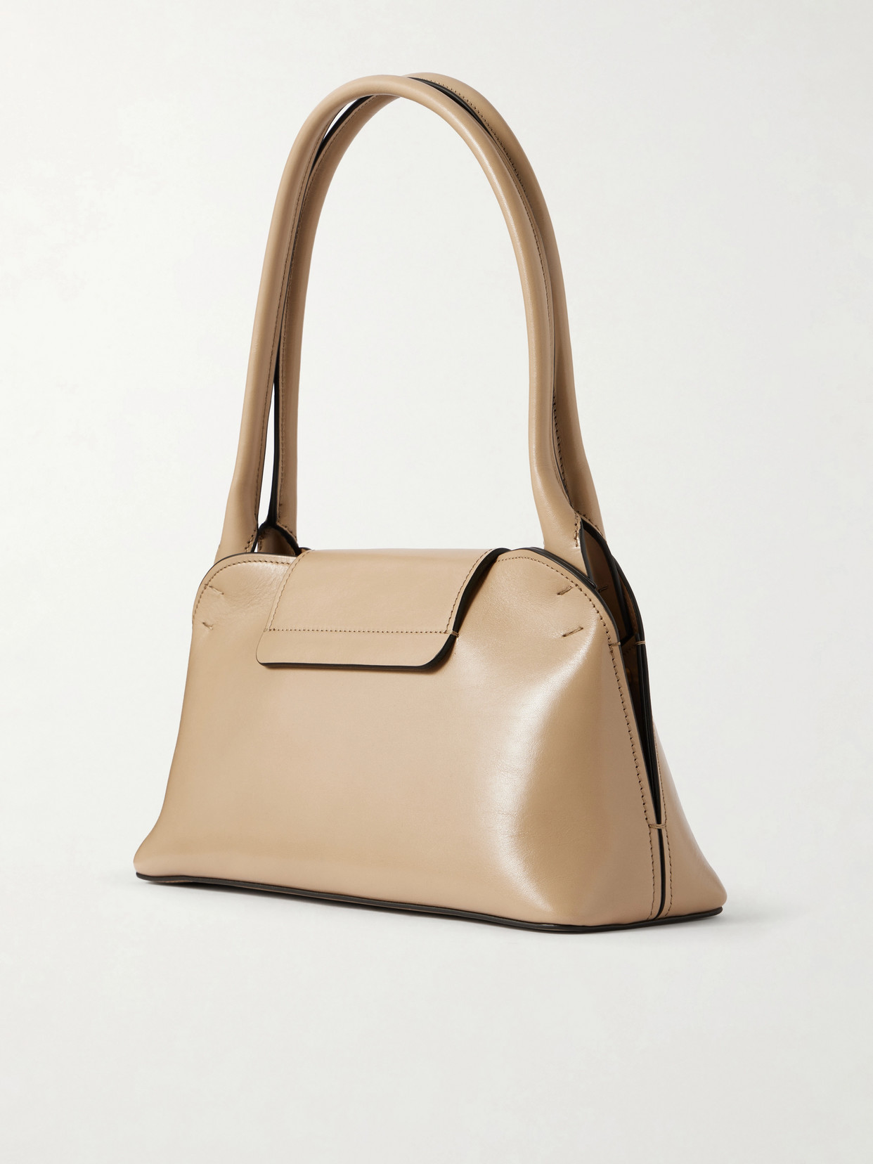 Medusa-Embellished Shoulder Bag